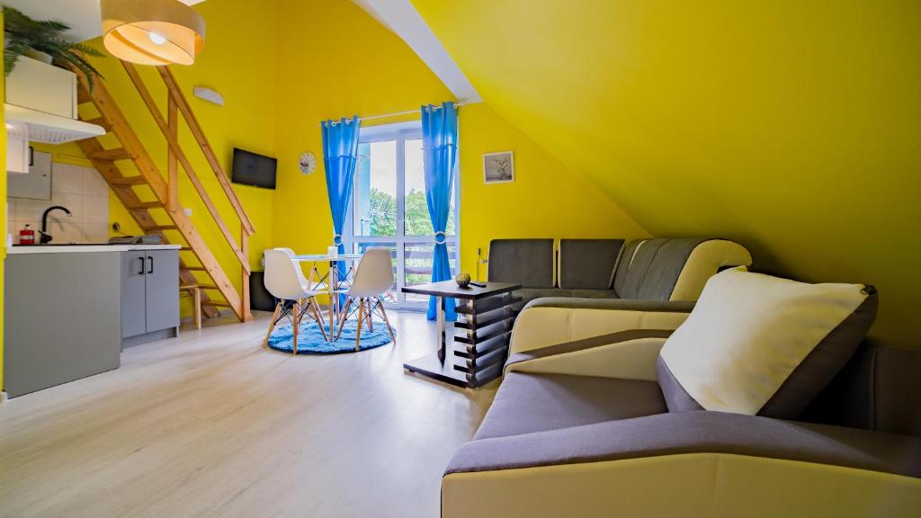 Posedenie v ubytovaní Apartamenty Niebo