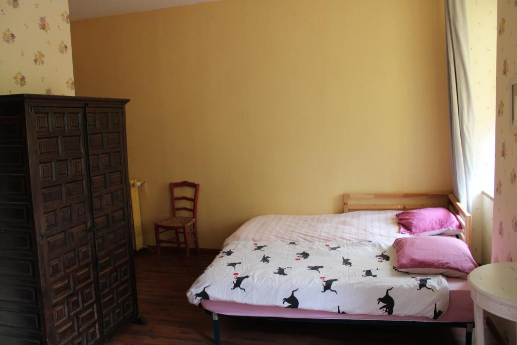 Postel nebo postele na pokoji v ubytování Auberg'IN !