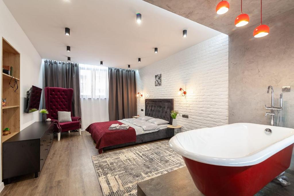 ART Studio Незабываемый Львов - One-Bedroom Apartment