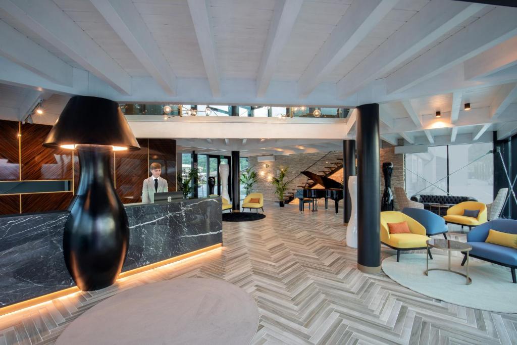 Posezení v ubytování Hotel Della Piana