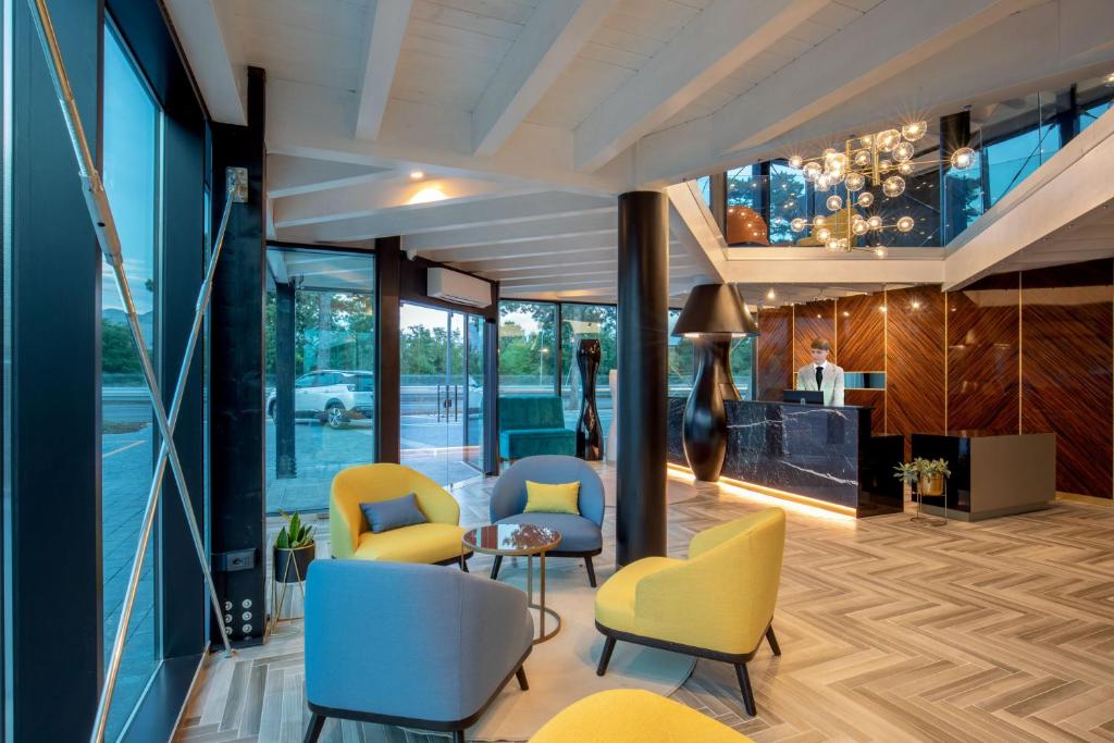Posezení v ubytování Hotel Della Piana