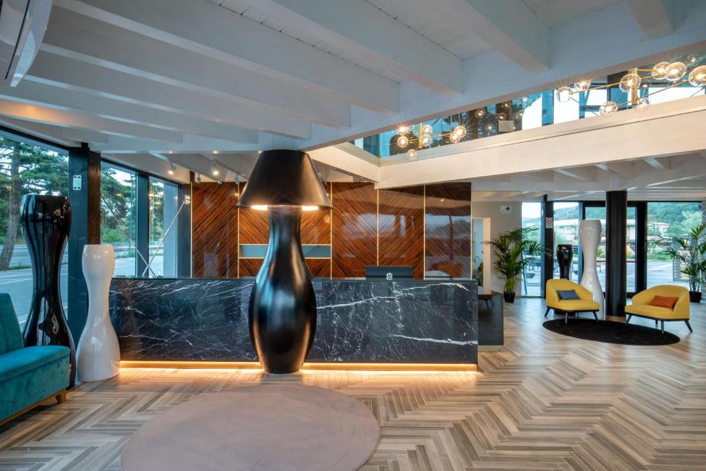 Posezení v ubytování Hotel Della Piana