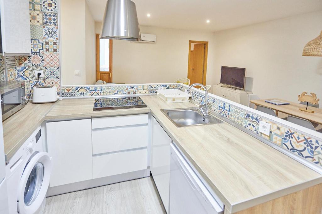 Kuchyň nebo kuchyňský kout v ubytování Cuenca Homevibes