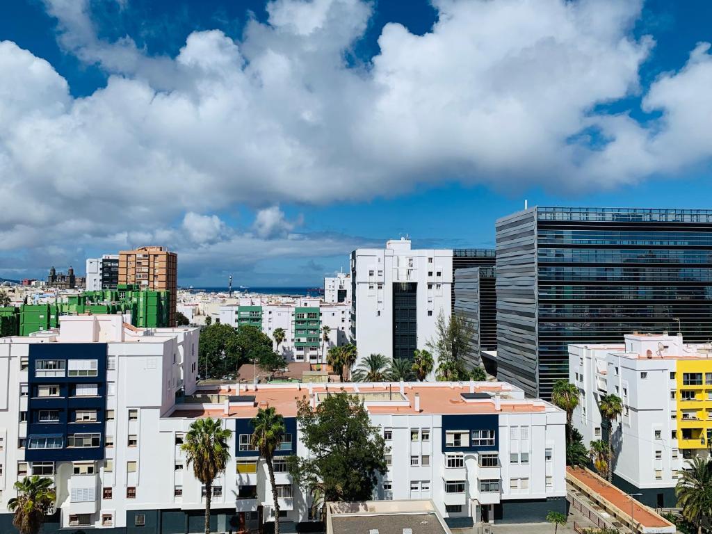 Nespecifikovaný výhled na destinaci Las Palmas de Gran Canaria nebo výhled na město při pohledu z ubytování v soukromí