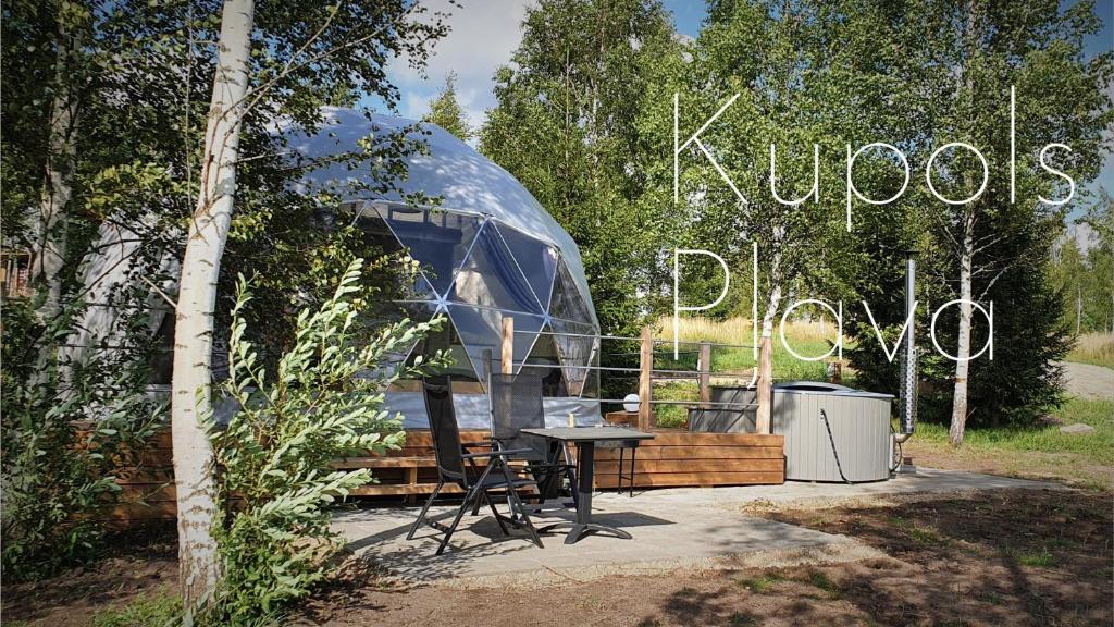 Zahrada ubytování Glamping DiDille