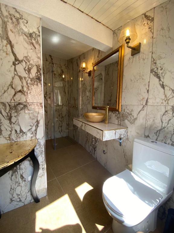 Kúpeľňa v ubytovaní Bed&Breakfast Andio