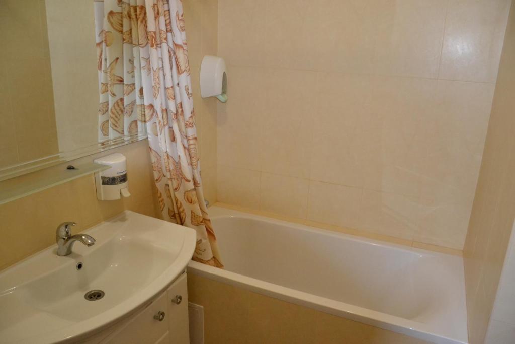 Koupelna v ubytování Kruiz Motel