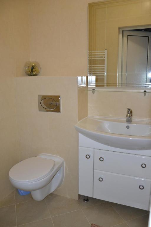 Koupelna v ubytování Kruiz Motel