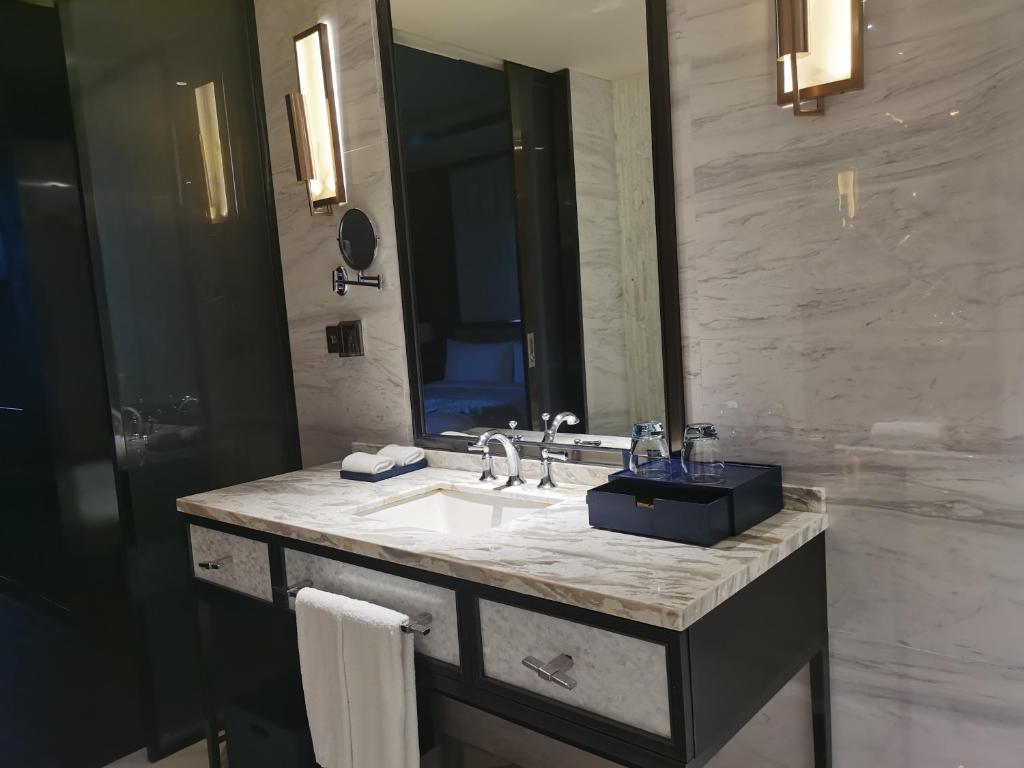 Koupelna v ubytování PRIMUS Hotel Wuhan Hannan