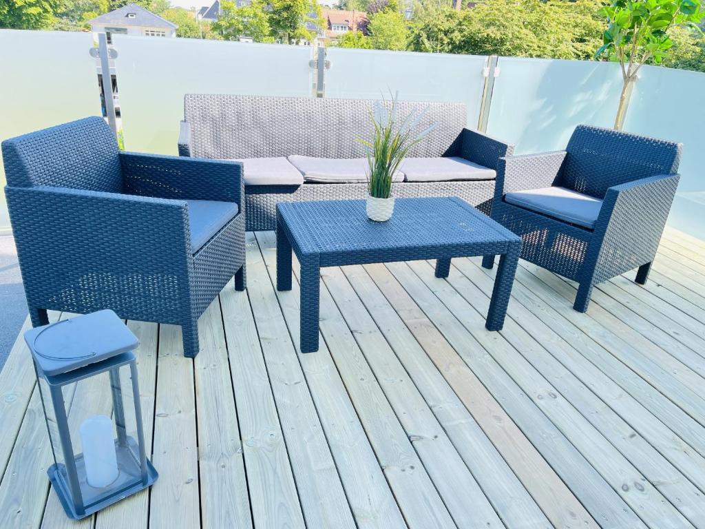 Posezení v ubytování aday - City Central Mansion - 1 Bedroom with big terrace