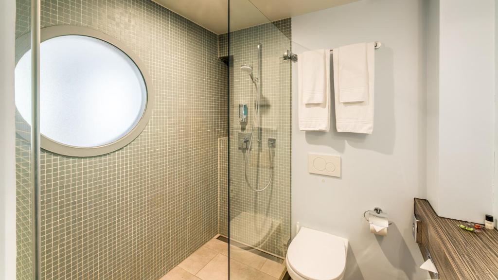 Koupelna v ubytování Boutique Hotel St. Georg
