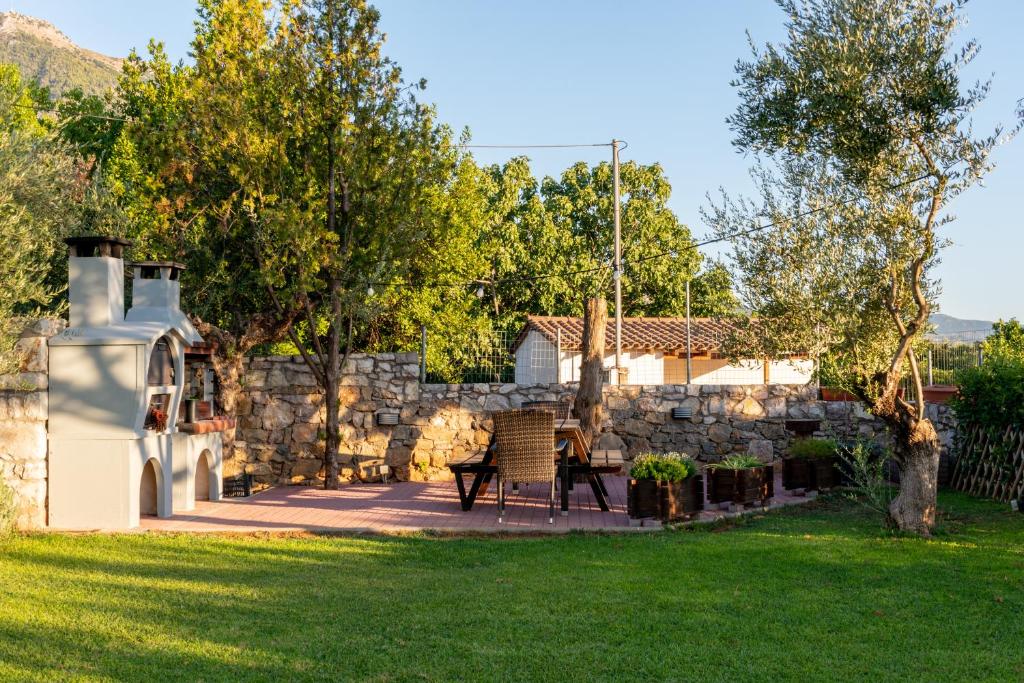 Zahrada ubytování kostas house