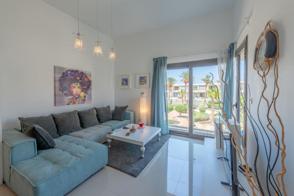 Posezení v ubytování VESTA - El Gouna Residence