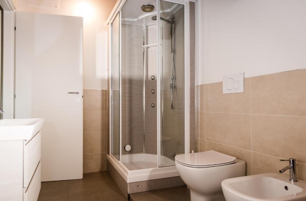 Koupelna v ubytování Ca' Settecento "Villa Cavazza Querini"