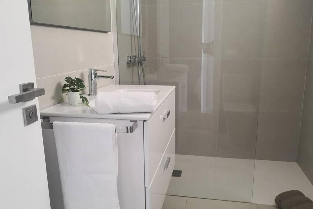 Koupelna v ubytování El apartamento de Irma