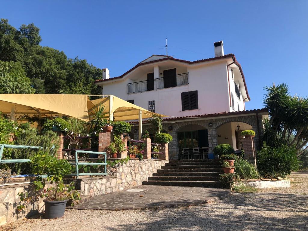 Zahrada ubytování Casa di Rebecca