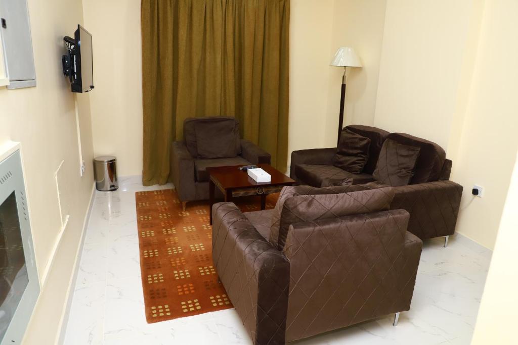 Posezení v ubytování Onyx Hotel Apartments - MAHA HOSPITALITY GROUP