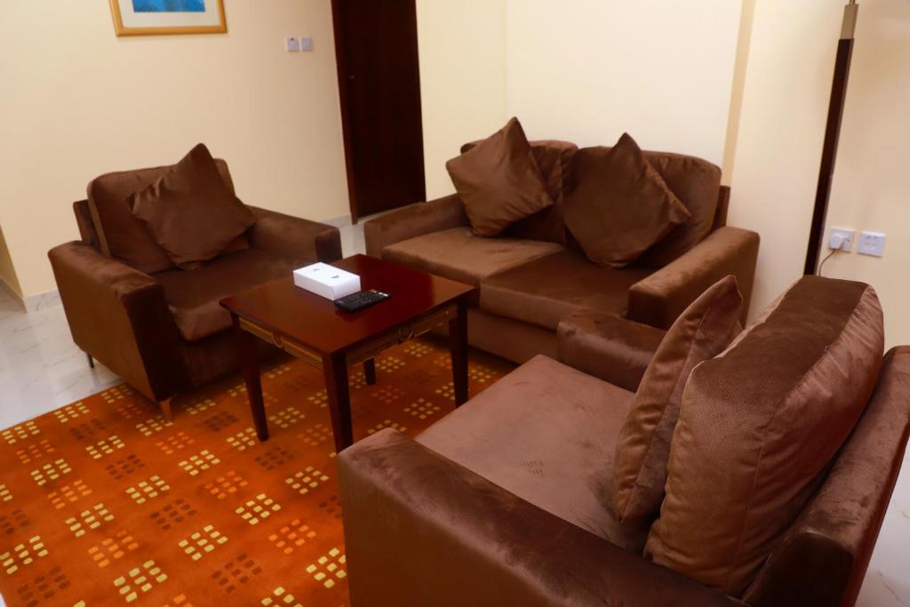 Posezení v ubytování Onyx Hotel Apartments - MAHA HOSPITALITY GROUP