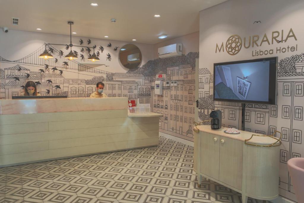 Mouraria Lisboa Hotel - Resim 9