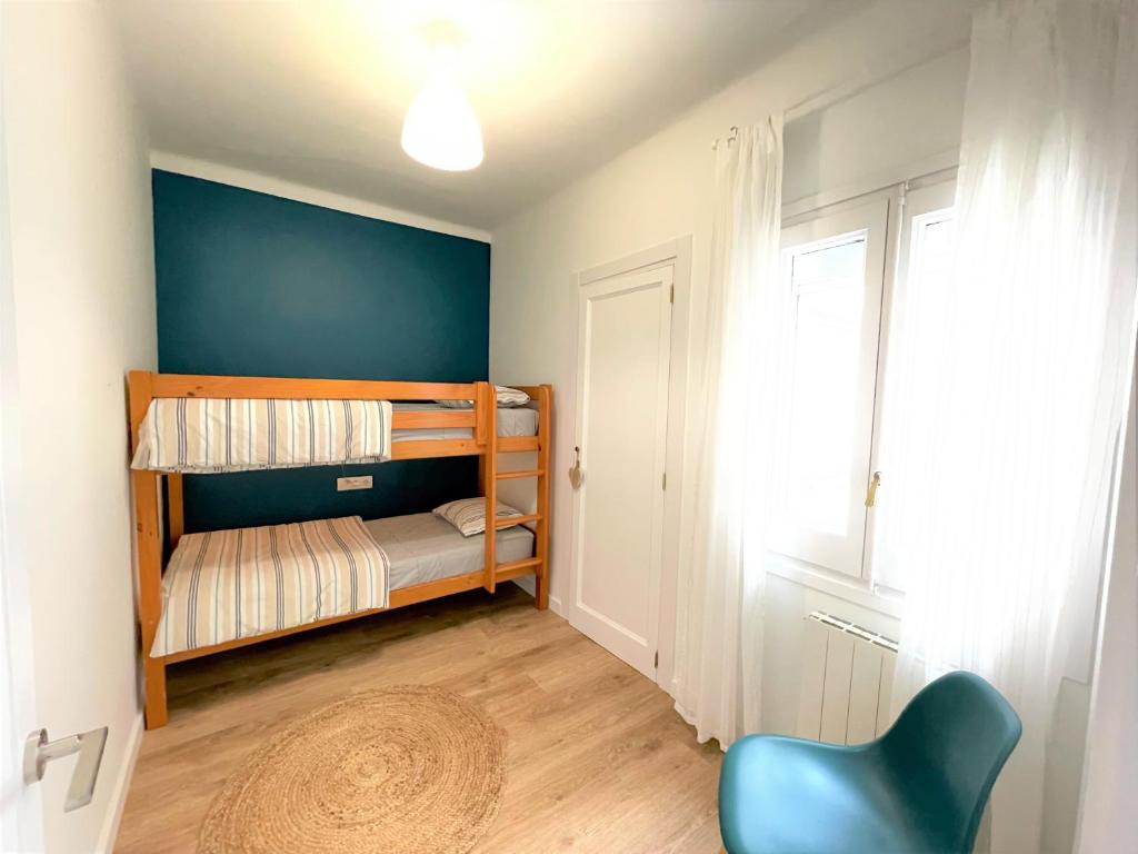 Posteľ alebo postele v izbe v ubytovaní Charming appartement in the heart of Barcelona