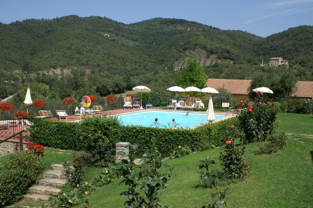 A general mountain view or a mountain view taken from the country house