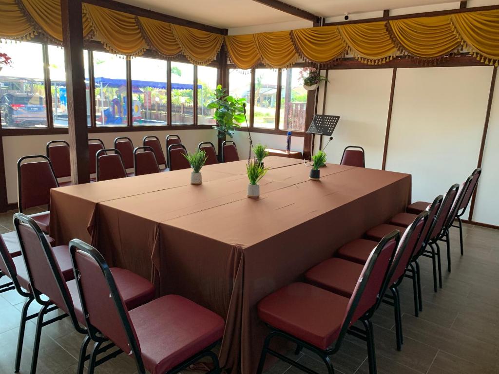 Konferenční prostory v ubytování D'Razna Chalet Pantai Seberang Takir
