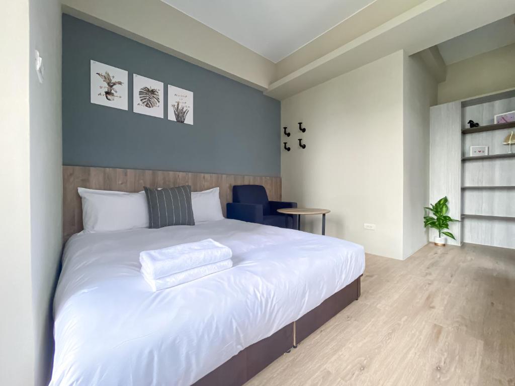 想想旅居 Allegro Hostel客房内的一张或多张床位