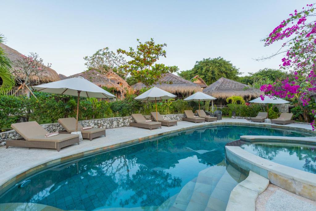 Bazén v ubytování Le Yanandra Bali Resort nebo v jeho okolí