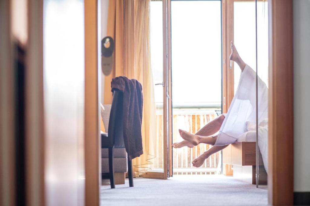 Postel nebo postele na pokoji v ubytování Hotel juenmi