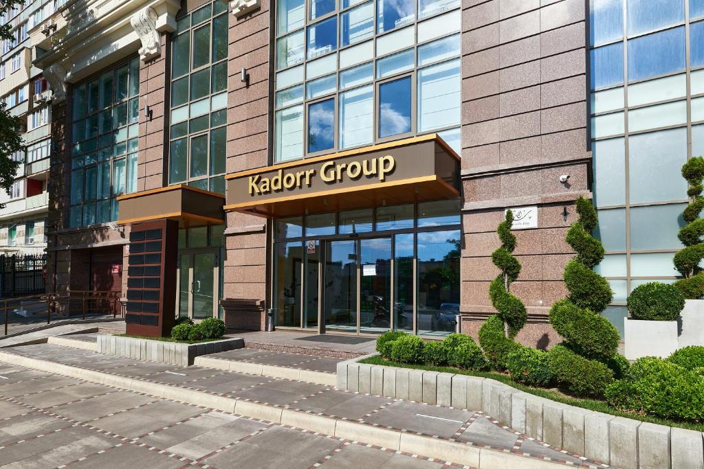 Budova, kde se aparthotel nachází