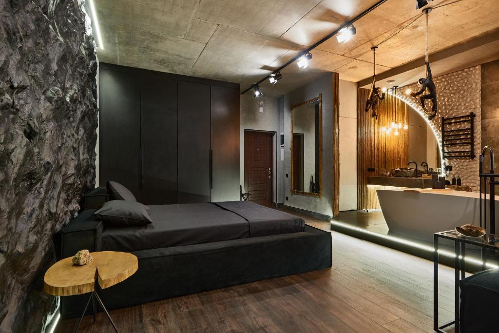Posezení v ubytování KADOR HOME HOTEL downtown