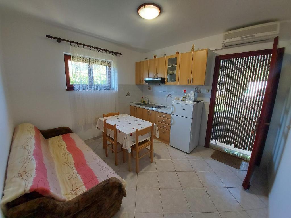 Kuchyň nebo kuchyňský kout v ubytování Apartments Elizabeta