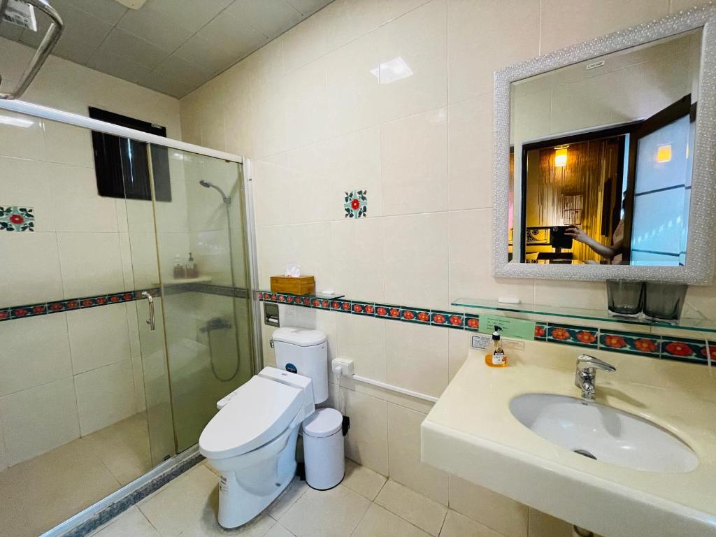 Koupelna v ubytování Grace Kinmen B&B