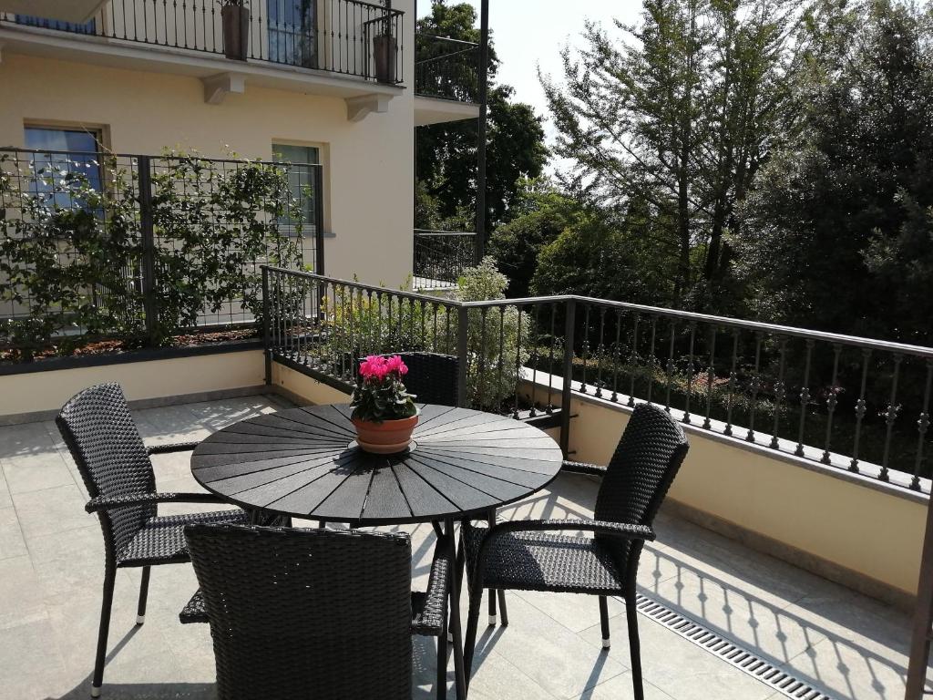 Balkon lub taras w obiekcie Lattementa