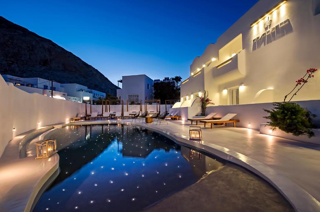Bazén v ubytování Cavo Bianco Boutique Hotel & Spa nebo v jeho okolí