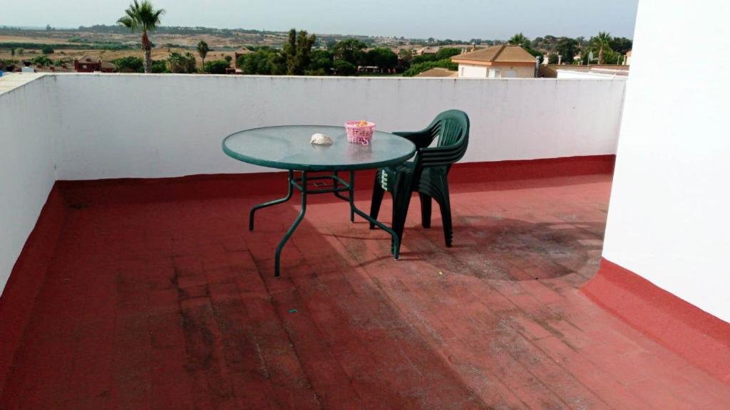 A balcony or terrace at ALCARAVAN 50
