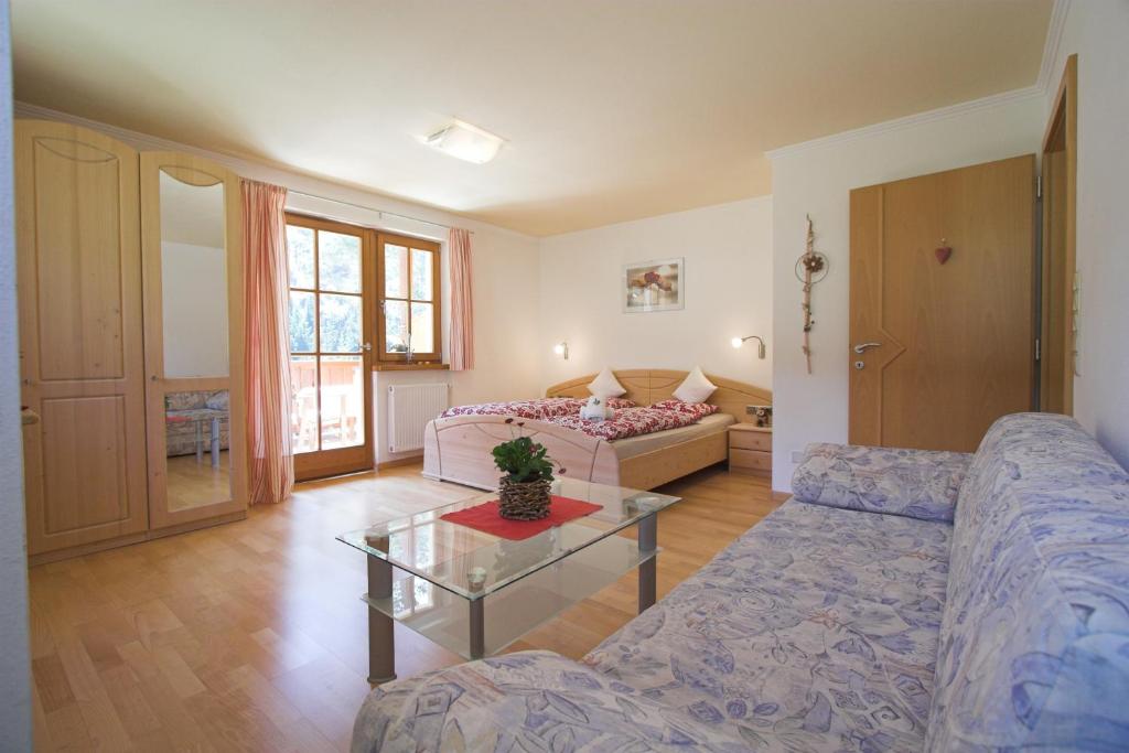 Posezení v ubytování Apartments Dilln Gütl