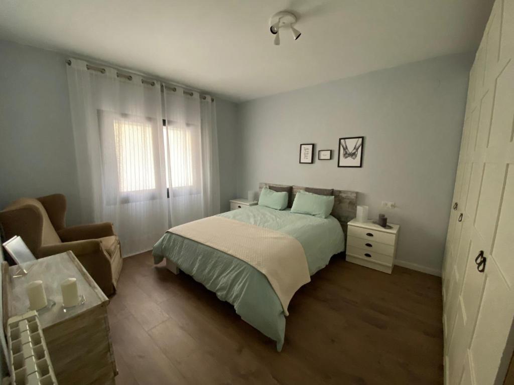 Postel nebo postele na pokoji v ubytování El Balconet