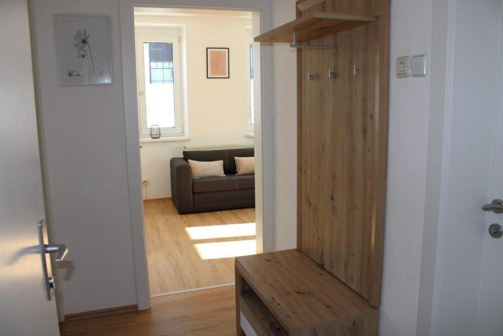 Posezení v ubytování Ferienwohnung Graf