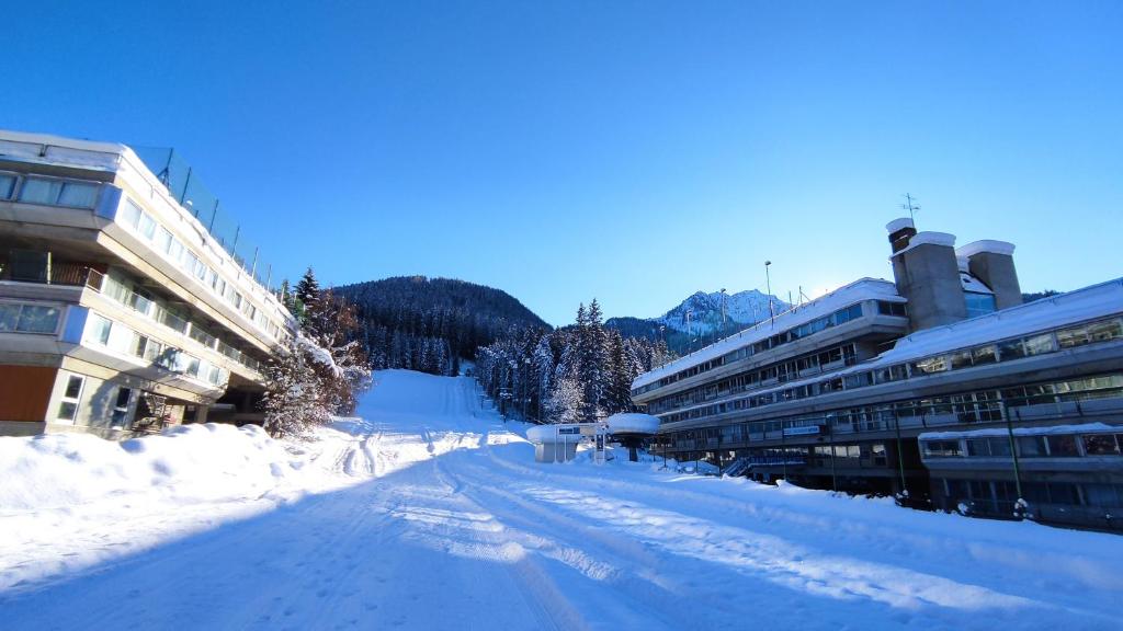 Artuik Appartamenti Montana v zime