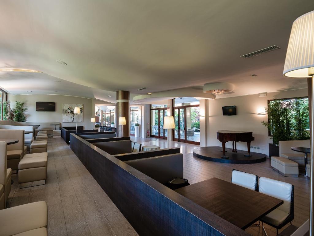 Posezení v ubytování Parc Hotel Gritti