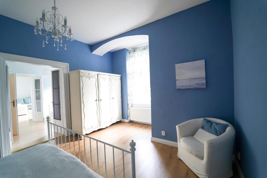 Postel nebo postele na pokoji v ubytování Spa Apartments Theresia