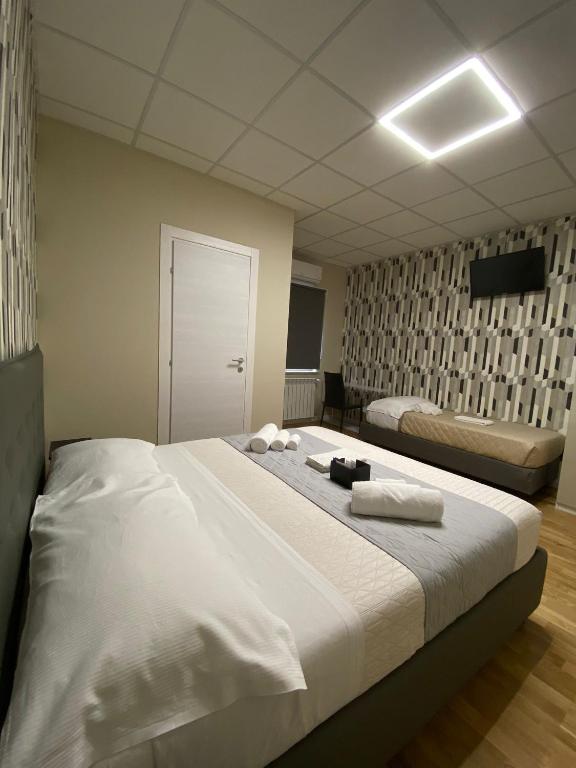 Postel nebo postele na pokoji v ubytování Terra Ciociara BnB