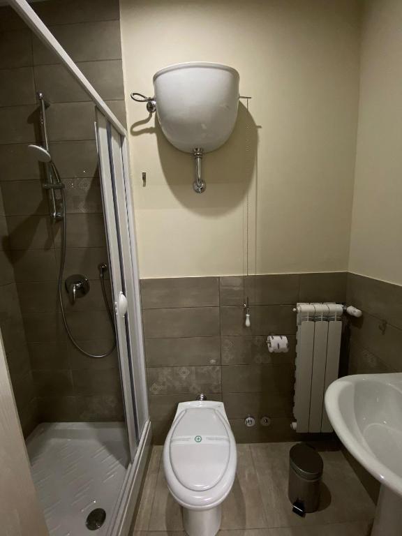 Koupelna v ubytování Terra Ciociara BnB