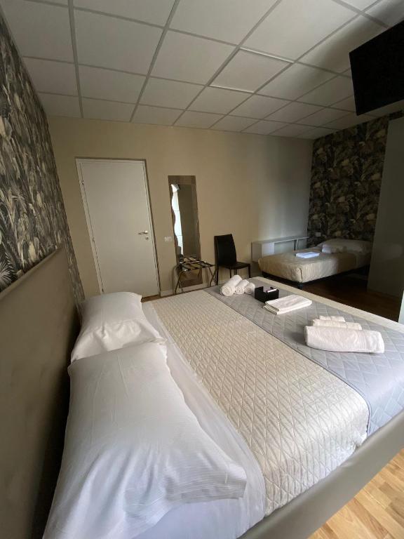 Postel nebo postele na pokoji v ubytování Terra Ciociara BnB