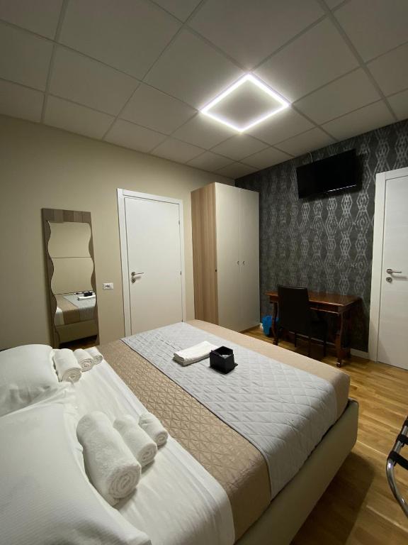 Postel nebo postele na pokoji v ubytování Terra Ciociara BnB