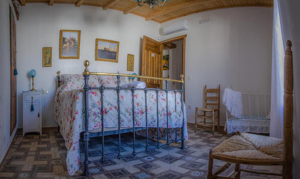Posteľ alebo postele v izbe v ubytovaní Casa Rural La CasAna