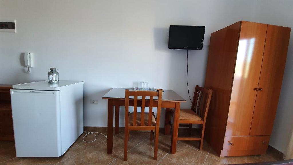 Kuchyň nebo kuchyňský kout v ubytování Vila Riand