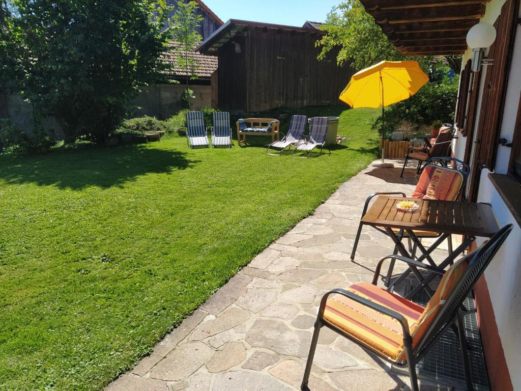 Zahrada ubytování Opas Bergchalet