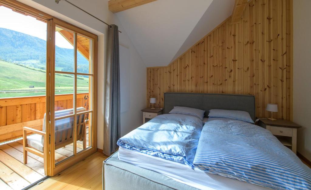Voodi või voodid majutusasutuse CHALET am Schneeberg See toas